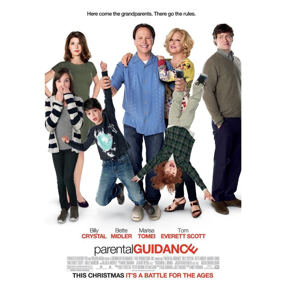 Parental Guidance (DVD, 2012) Widescreen; Crystal, Midler, Tomei, Everett Scott